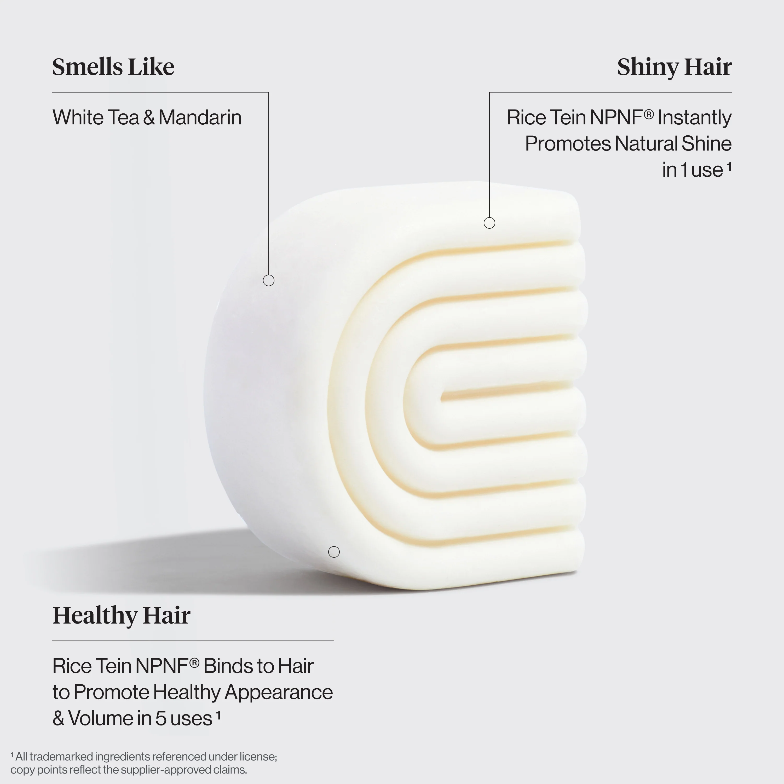 Rice Water Conditioner Bar for Hair Growth - Image 3