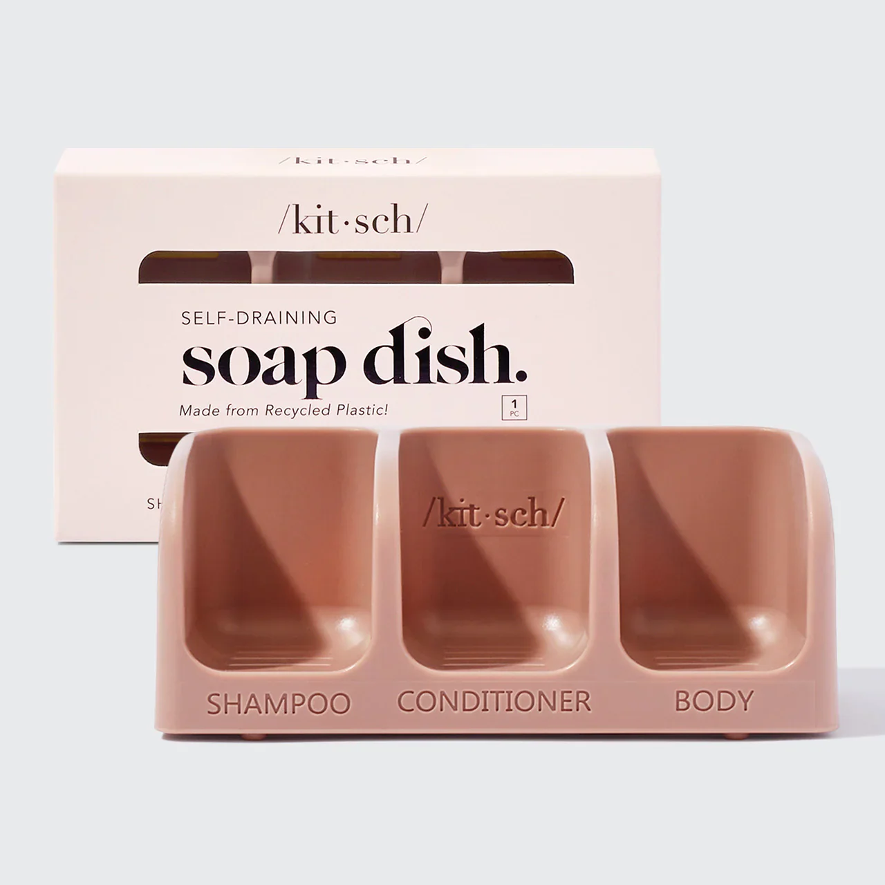 Strengthening Rice Water Terracotta Self Draining Soap Dish Bundle - Image 5