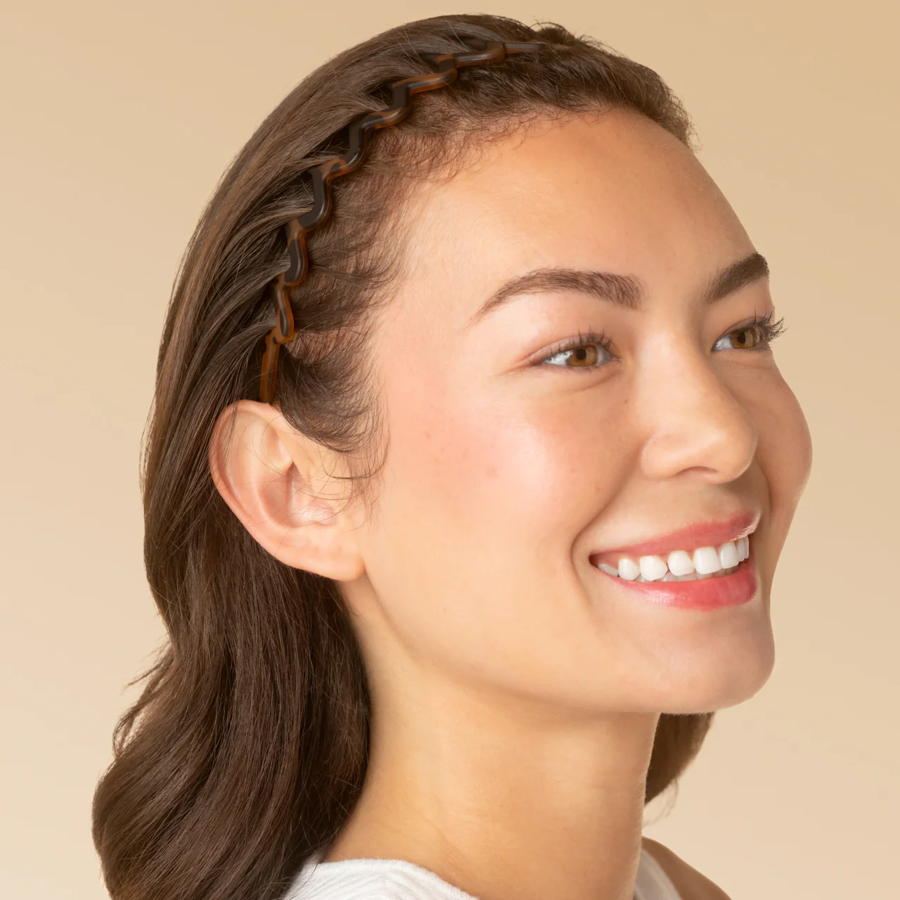 Zig Zag Headband 2pc- Black & Tort - Image 3